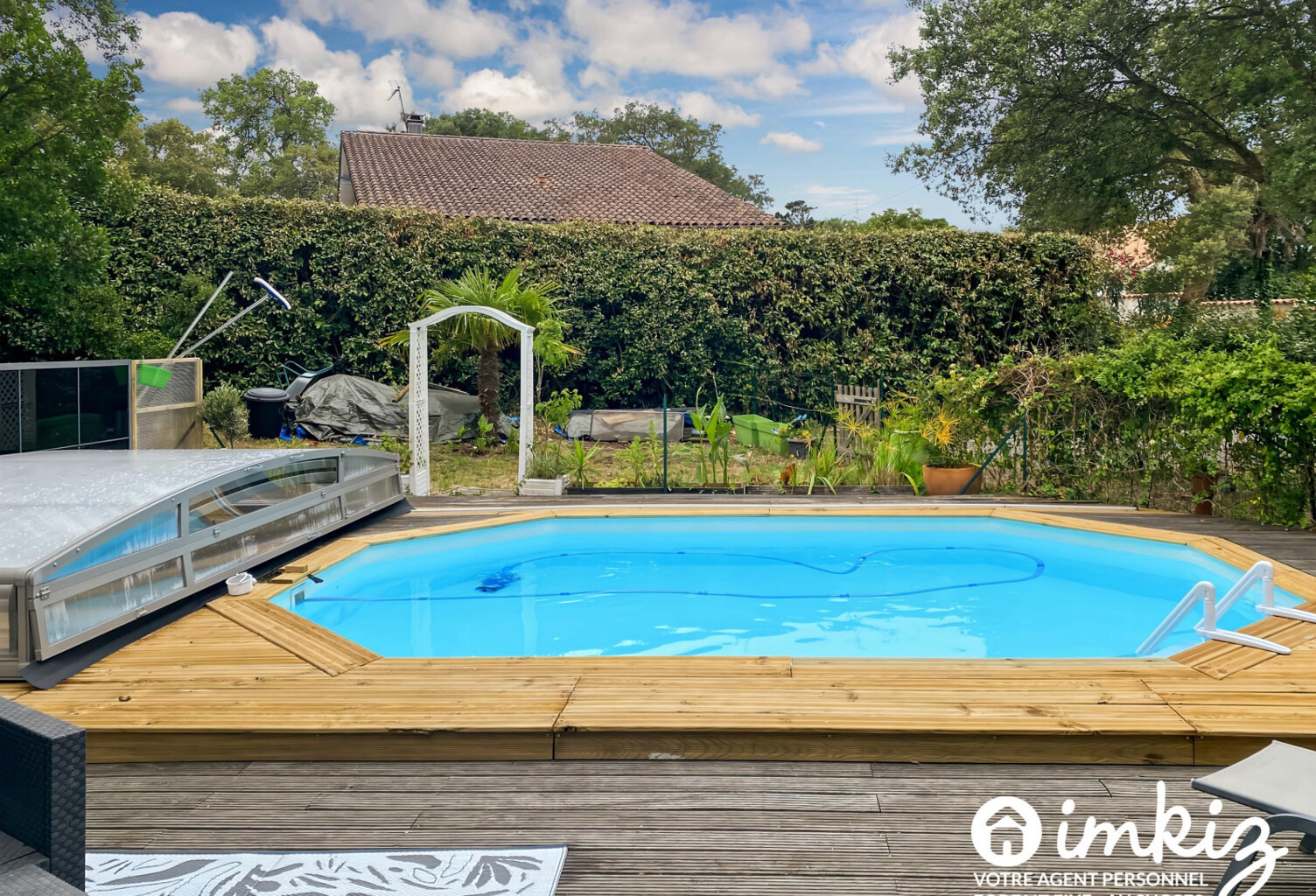 Rare - maison avec piscine + terrain constructible — photo 1