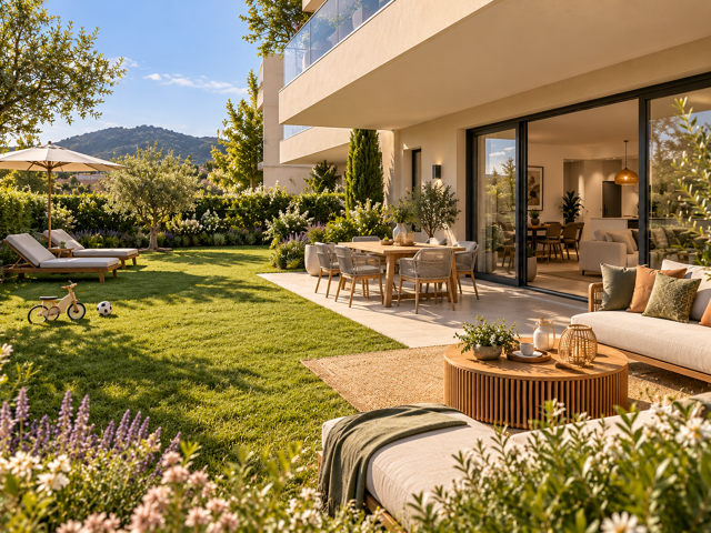 T4 d’exception de 100m² avec JARDIN – SECTEUR BIVER — photo du bien