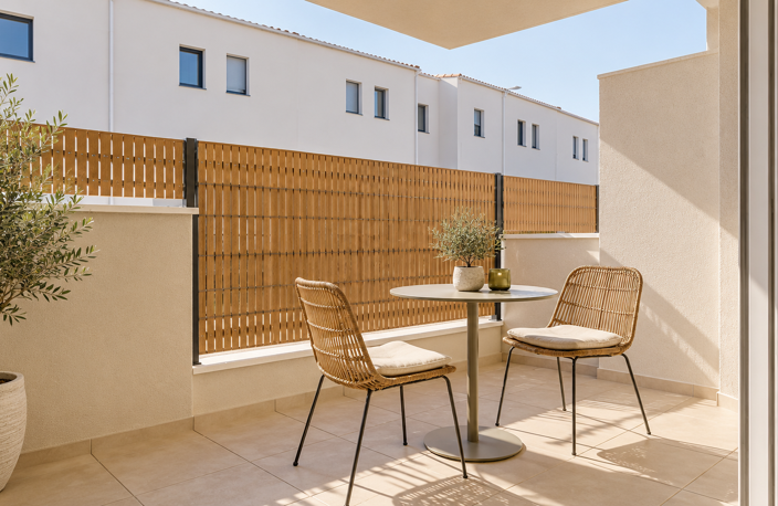 -T3 livré avec grand balcon à 5min des plages — photo 3