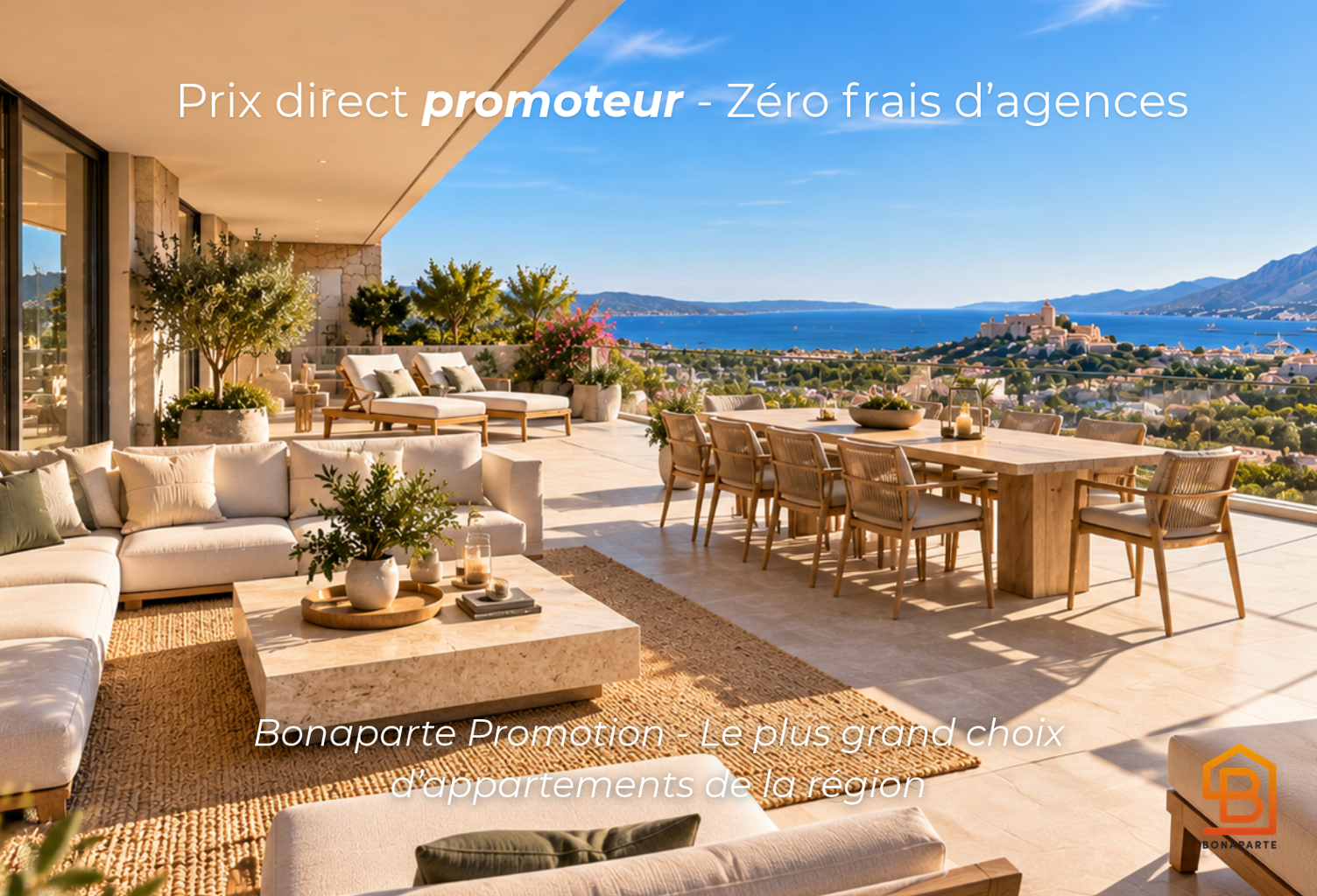 CALVI – T5 DE 167 M² EN DERNIER ÉTAGE AVEC PLUS DE 100 M² DE TERRASSES AVEC VUE – RÉSIDENCE DE PREST — photo 1