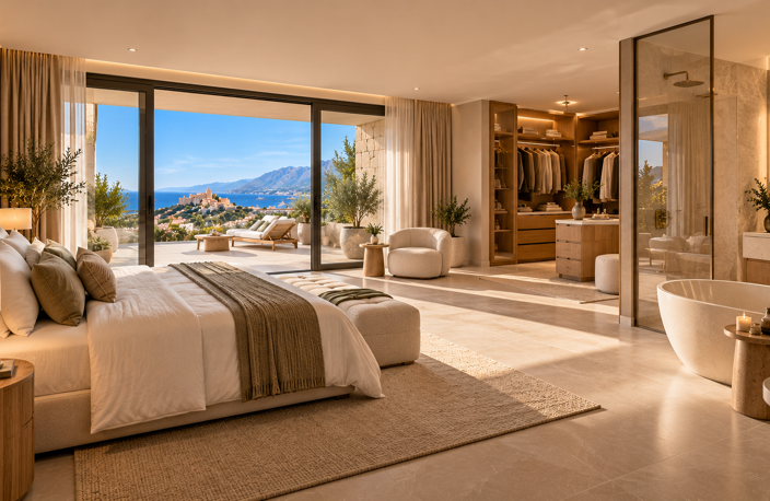 CALVI – T5 DE 167 M² EN DERNIER ÉTAGE AVEC PLUS DE 100 M² DE TERRASSES AVEC VUE – RÉSIDENCE DE PREST — photo 3