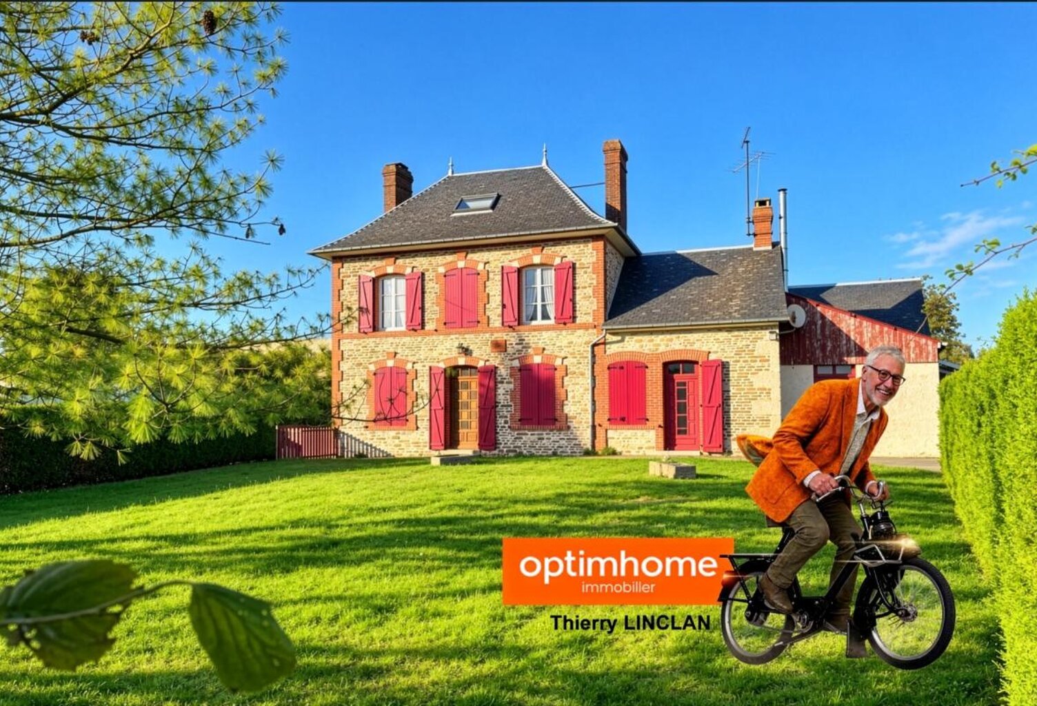 Douceur de Vivre & Authenticité : Demeure bourgeoise en pierre non mitoyenne sur parc et verger de plus de 2000m² – Proche Mehoudin / Bagnoles-de-l'Orne » — photo 1
