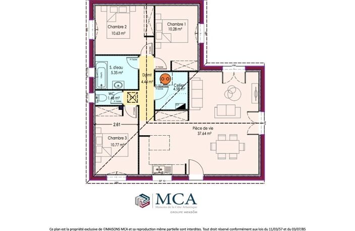 Maison à construire à Naujan-et-Postiac (33420) — photo 3