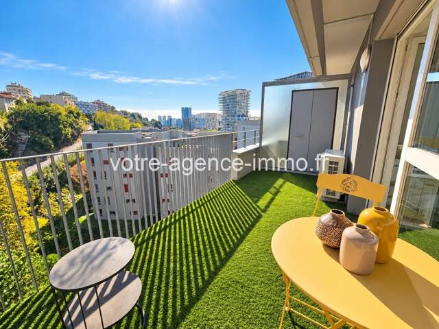 Nice sainte Marguerite 2P terrasse + poss garage — photo du bien