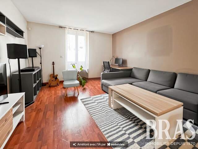 Appartement Nantes République 2 pièces 51.16 m2 avec un patio — photo du bien