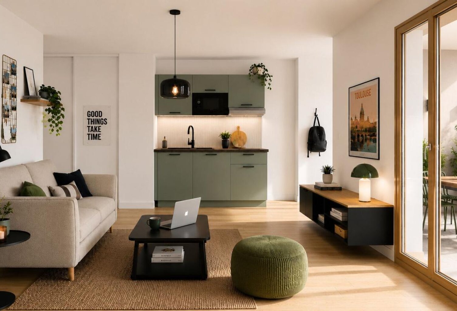Toulouse Minimes – Appartement T1 au cœur du quartier des Minimes — photo 1