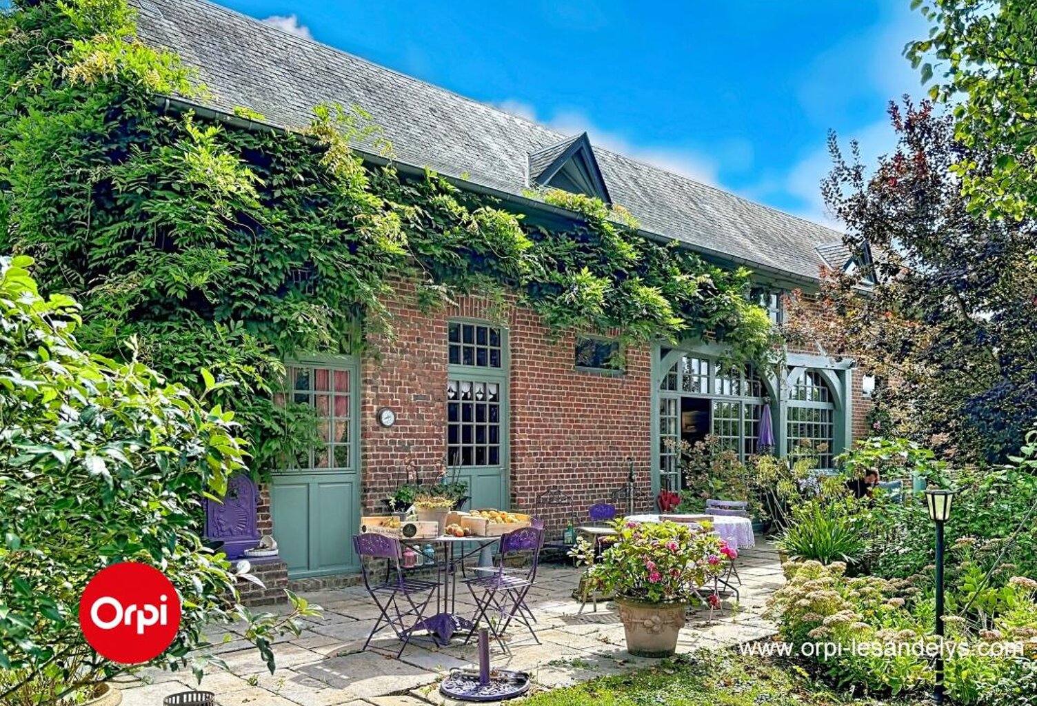 Axe Les Andelys - Lyons la Forêt - Maison ancienne  - 4 chambres jardin - terrain 2725 m² — photo 1