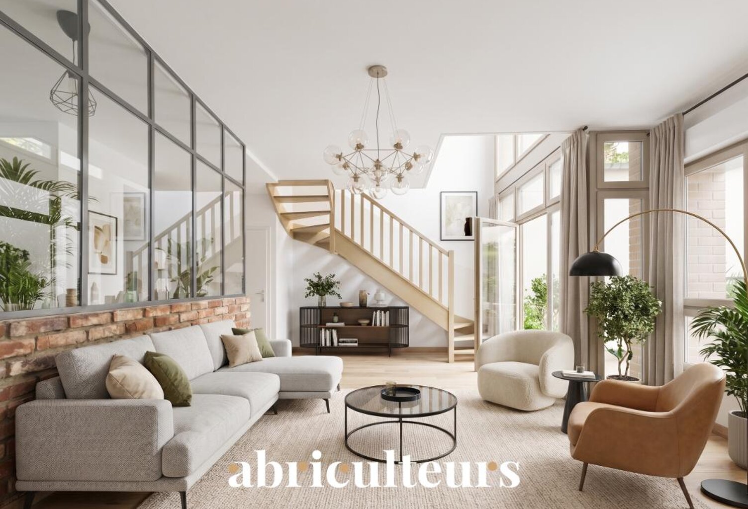 Eaubonne – Duplex 3 pièces de 68m² avec terrasse, 2 parkings et gare à 1 minute — photo 1