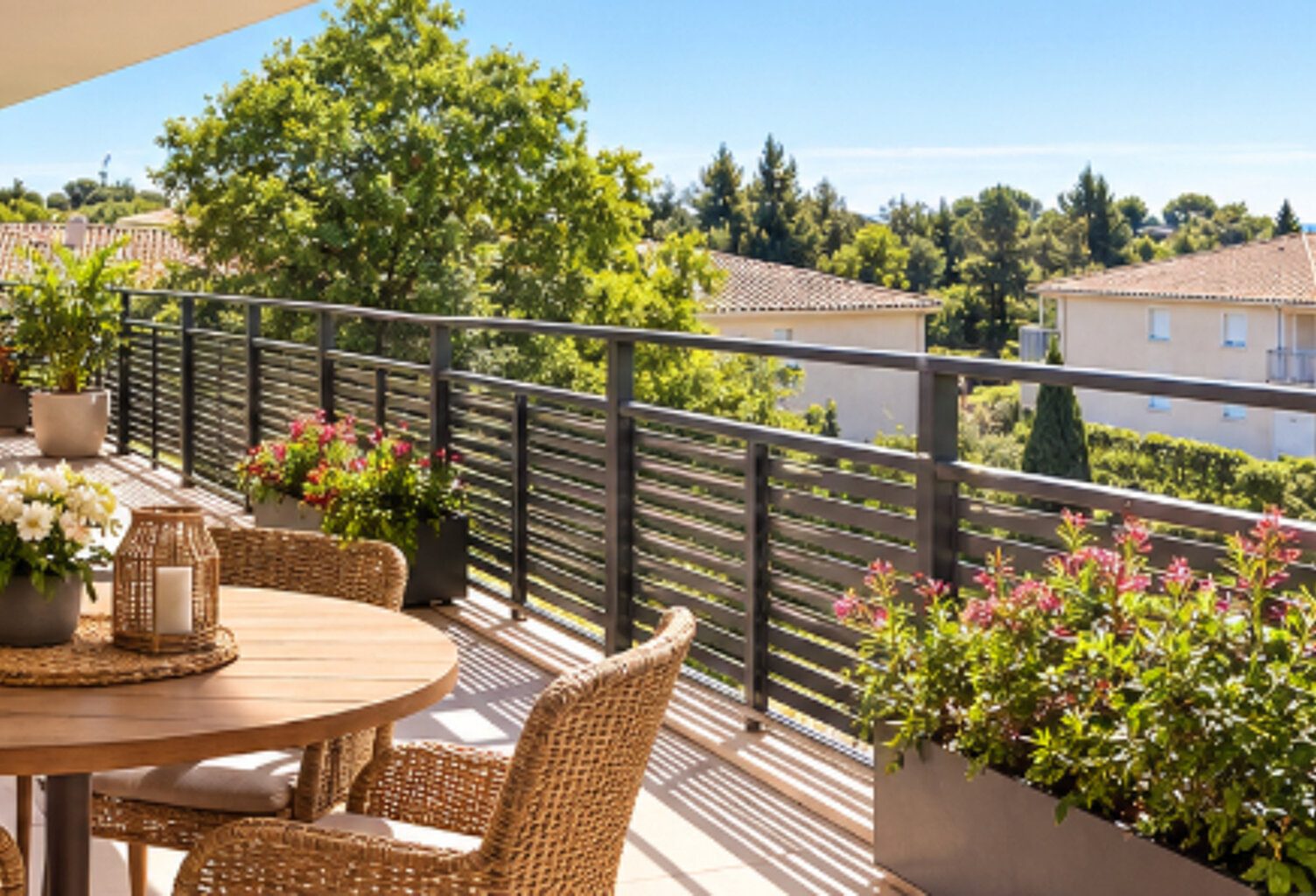 Villeneuve-lès-Avignon EXCLUSIVITÉ  T4 de 89 m² avec terrasse de 29 m² plein Sud, vue Mont Ventoux 359 000 euros — photo 1