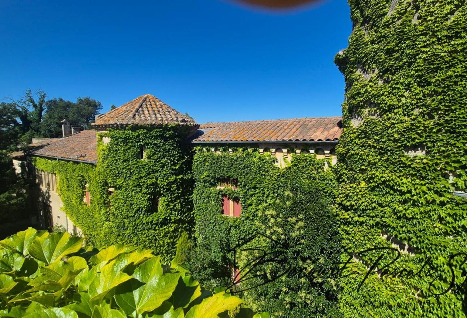 A vendre Bureaux loués  dans un château du 16 ème Le Pontet 151 m2 (84130) avec parc — photo 1