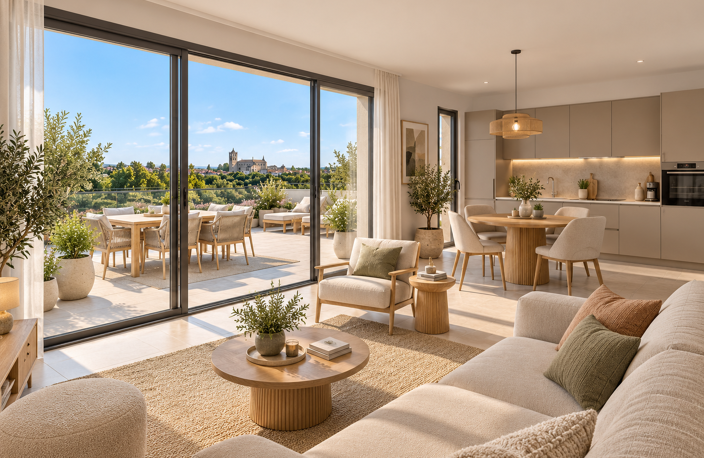 T5 en dernier etage avec terrasse à Avignon - Proche rempart — photo 2