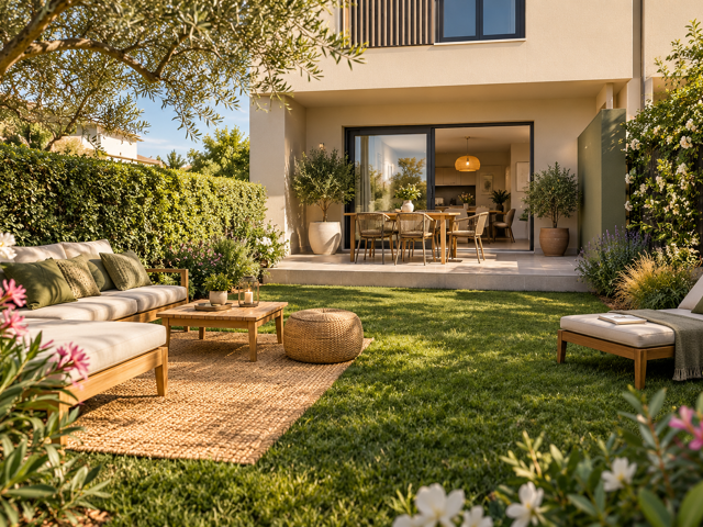 Maison neuve 3P avec jardin privatif et garage - BIVER — photo du bien