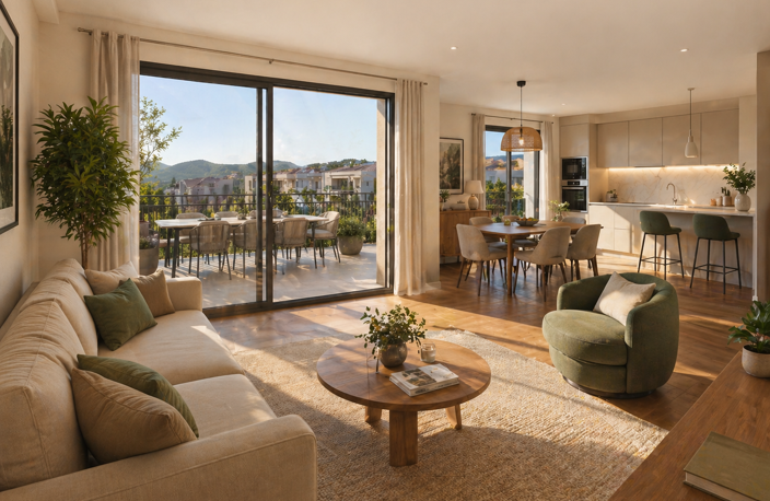 MAGNIFIQUE T3 TRAVERSANT EN DERNIER ETAGE - VIEUX VILLAGE — photo 2