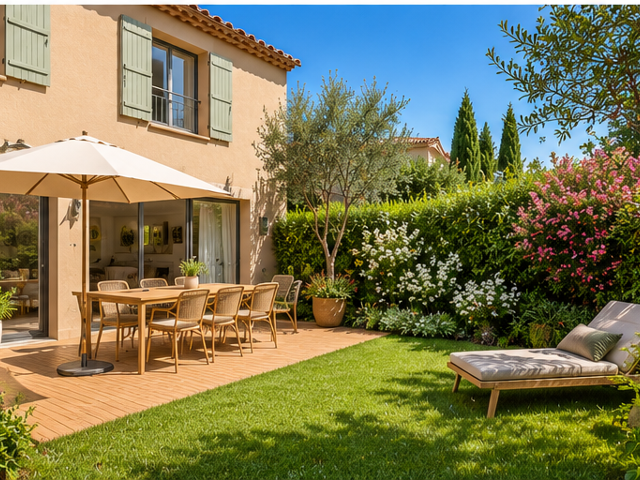 LORGUES – MAISON FAMILIALE AVEC TERRASSE, JARDIN ET GARAGE — photo du bien