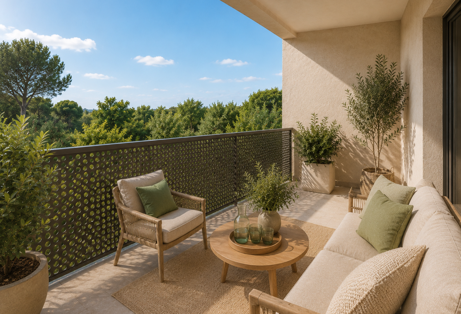 T2 COUP DE CŒUR AVEC GRANDE TERRASSE PLEIN SOLEIL — photo 1