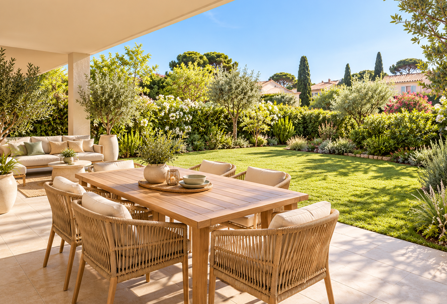 HYÈRES CENTRE – T4 DUPLEX EN REZ-DE-JARDIN AVEC 286 M² DE JARDIN — photo 1