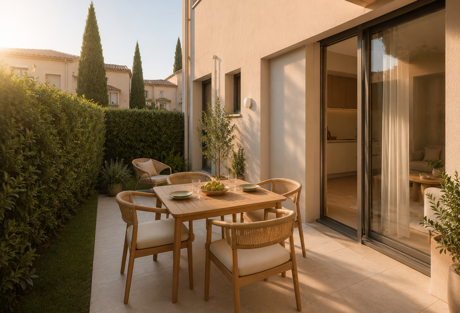 A NE PAS MANQUER - MAGNIFIQUE T2 AVEC TERRASSE DE 12 M² DANS RESIDENCE AVEC PISCINE — photo 1