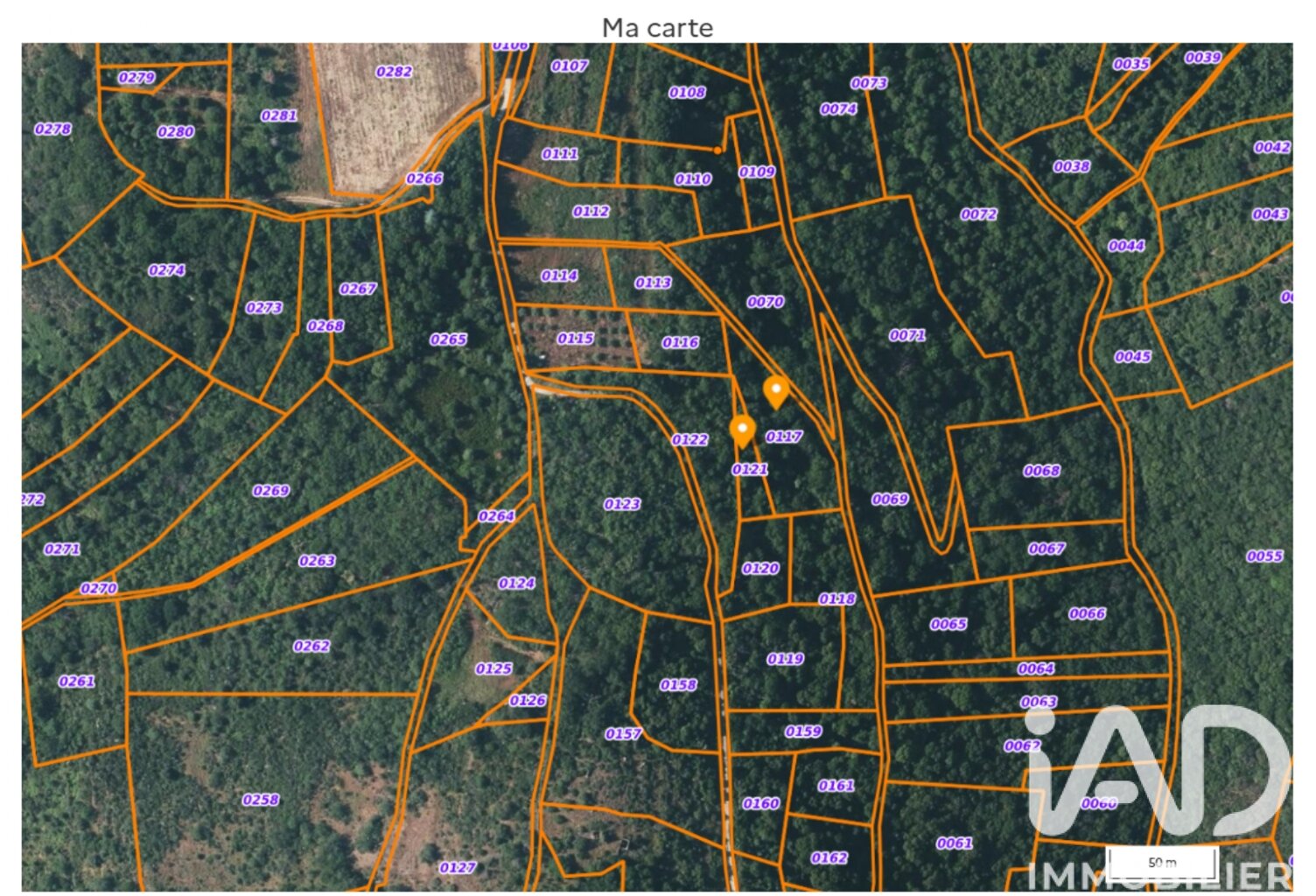 Vente Terrain agricole 2 930 m&sup2; — photo 1