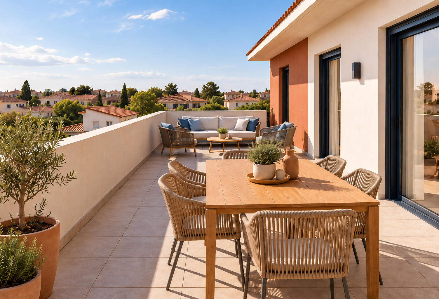 -FNO – T4 NEUF TRAVERSANT AVEC TERRASSE - SAINT-CYPRIEN — photo 1