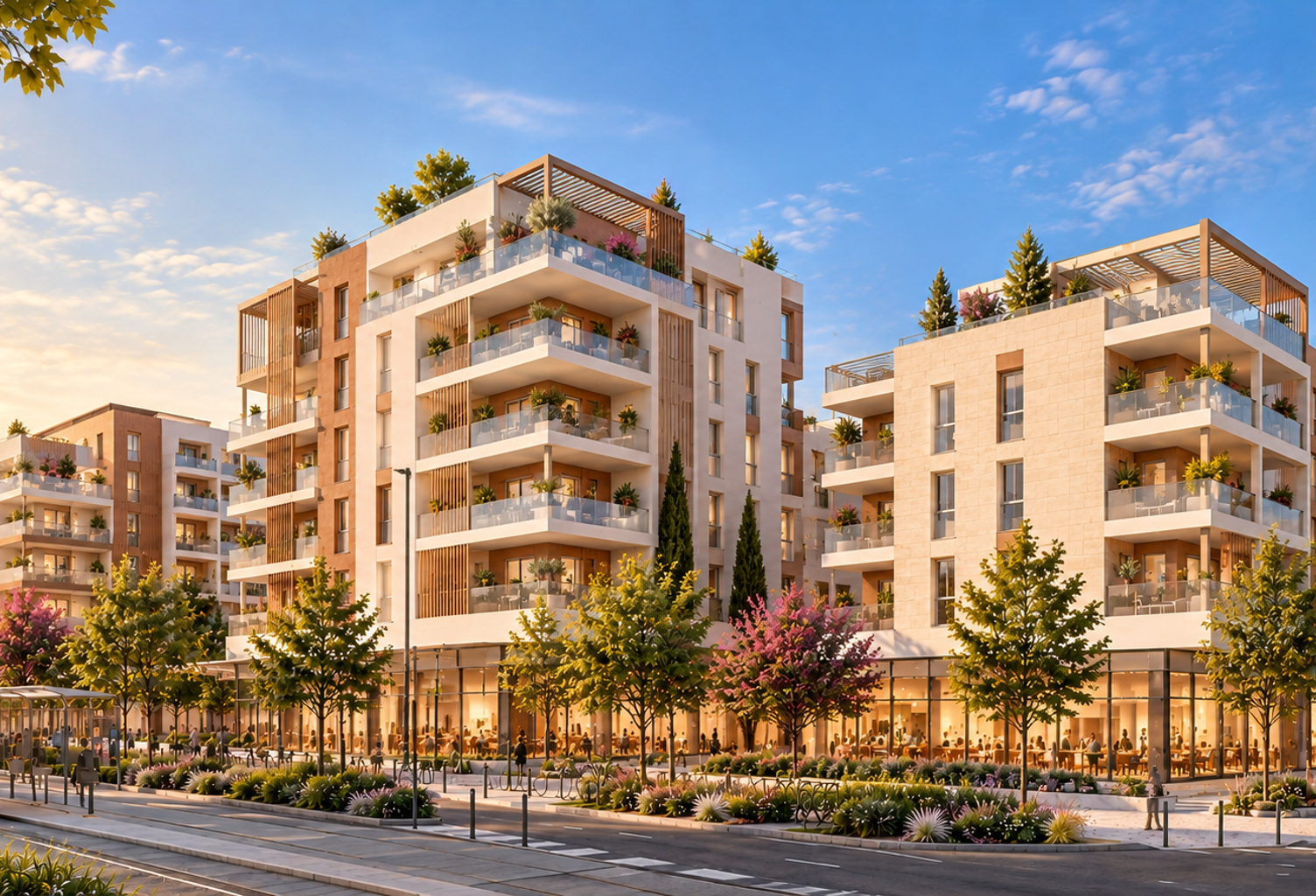 - MONTPELLIER - Nouvelle RESTANQUE - Votre appartement 3 pièces NEUF en TVA 5.5 % — photo 1