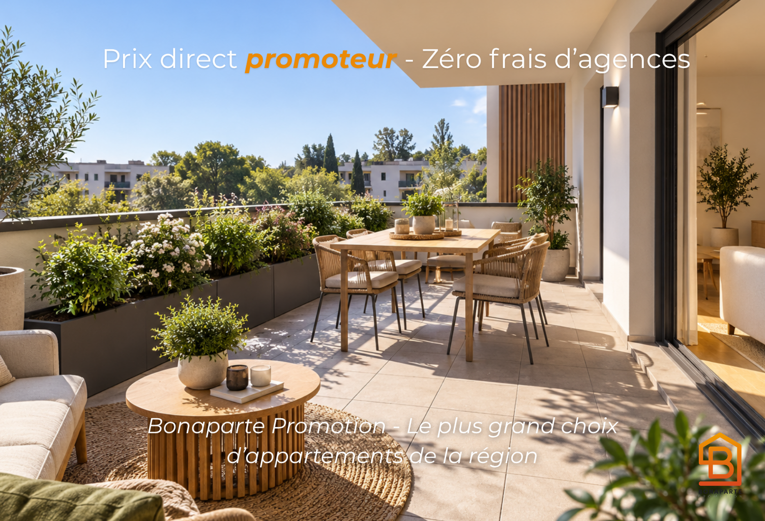 - EURÊKA / VERCHANT | SUPERBE T2 DE 48 M² AVEC TERRASSE DE 16 M² — photo 1