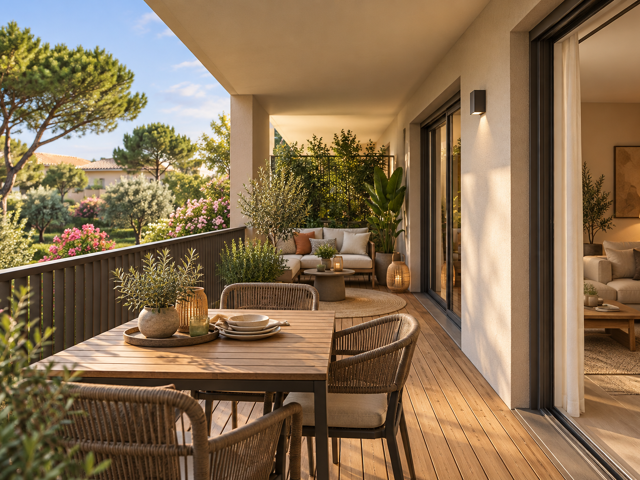 ÉLÉGANT T2 AVEC LOGGIA AU CŒUR D’ELNE — photo du bien