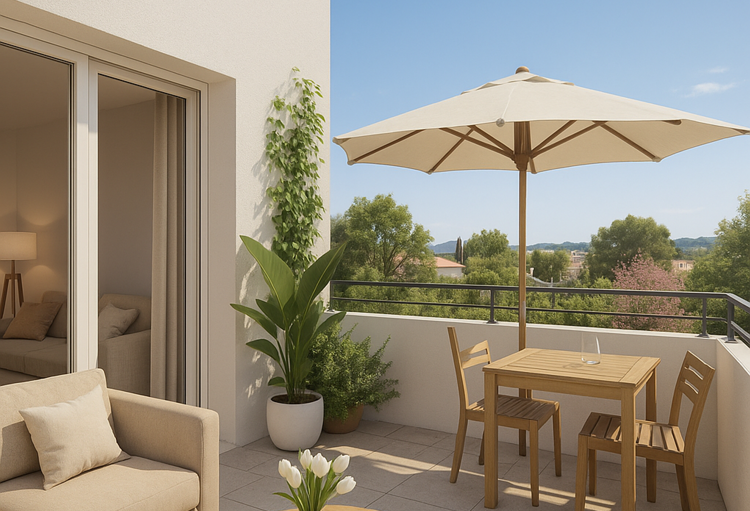 RARE SECTEUR MILLENAIRE - BEAU T2 45M² + 15M² DE TERRASSE  — photo 1