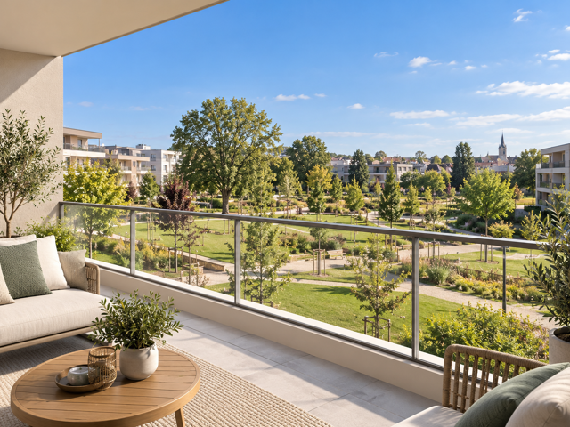 NEUF ! Appartement 3 pièces , résidence ULTA MODERNE normes 2025 ! — photo du bien