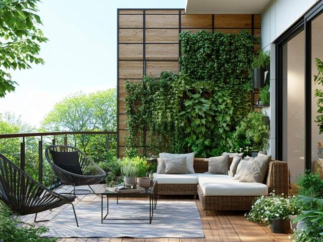 - GROS VOLUMES - TERRASSE 25m² SUD - FAIBLES CHARGES - CALME - SEJOUR/CUISINE 36m² — photo du bien