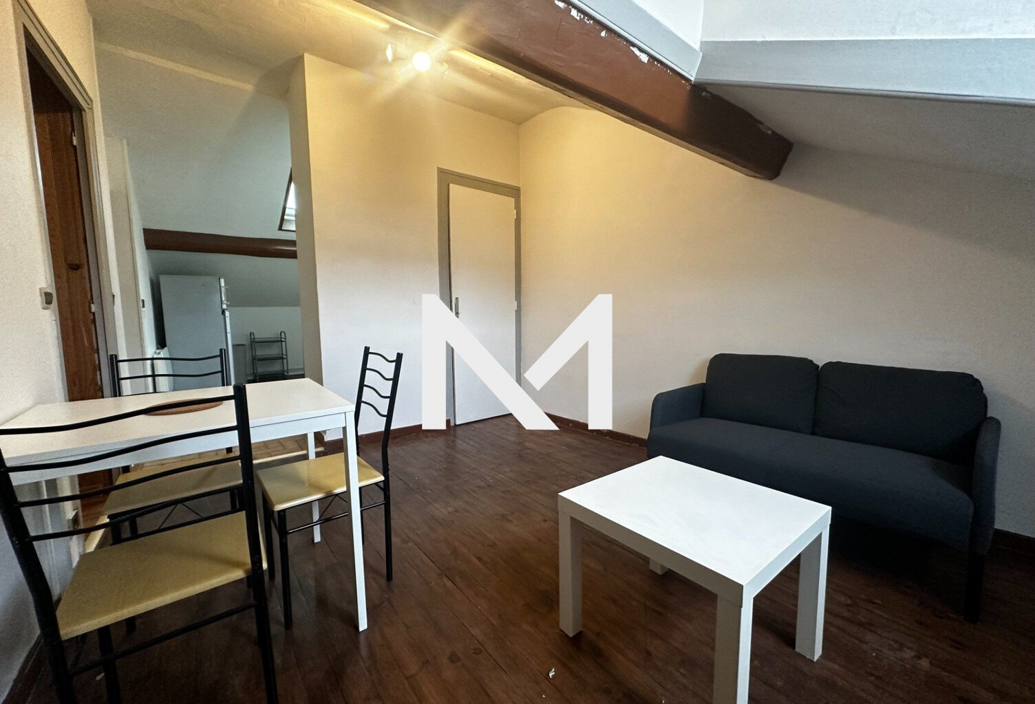 GRENOBLE - RUE D'ALEMBERT - T3 MEUBLE PROCHE ECOLE DE COMMERCE — photo 1