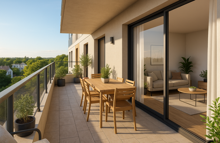 APPARTELMENT T4 AVEC BALCON - 77M² - AU PIED DE LA GARE - A SEULEMEMENT 10 MIN DE GARE DU NORD — photo 2