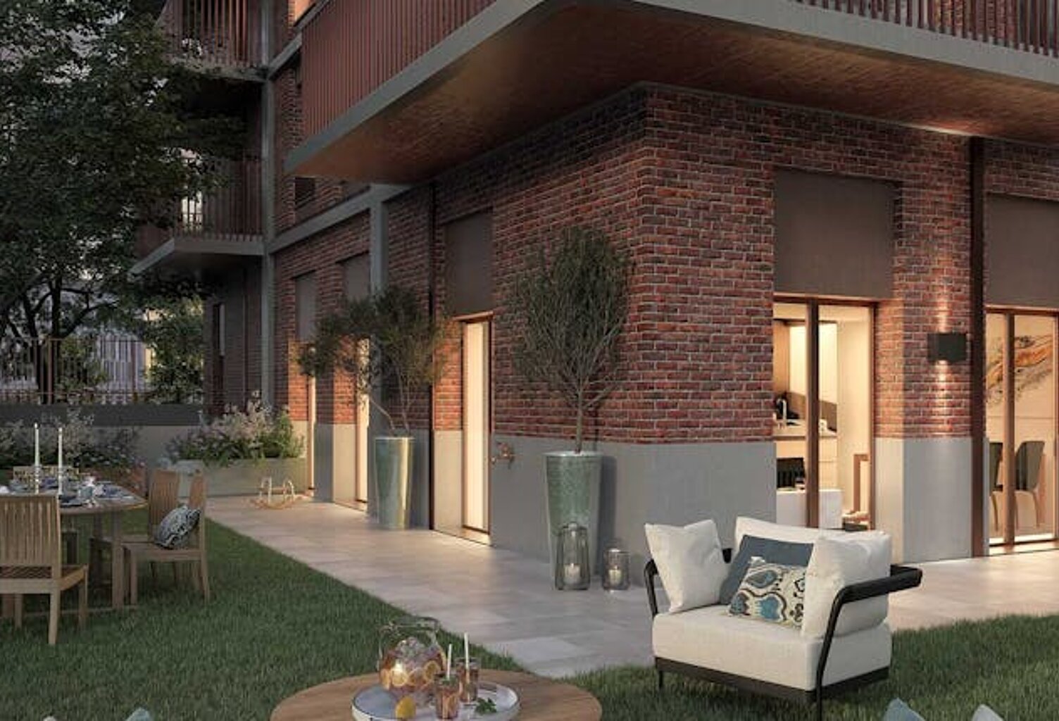 RETOUR DE LOT - GRAND T3 AVEC JARDIN ET PARKING  — photo 1
