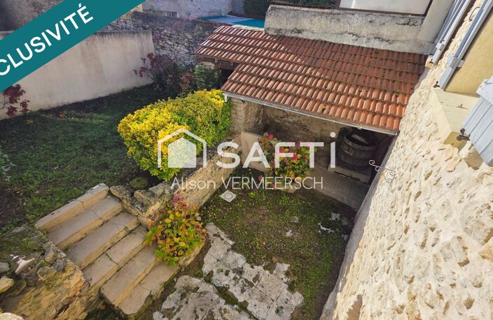 Maison en pierre, 3 chambres, bureau, garage, jardin 694m² — photo 5