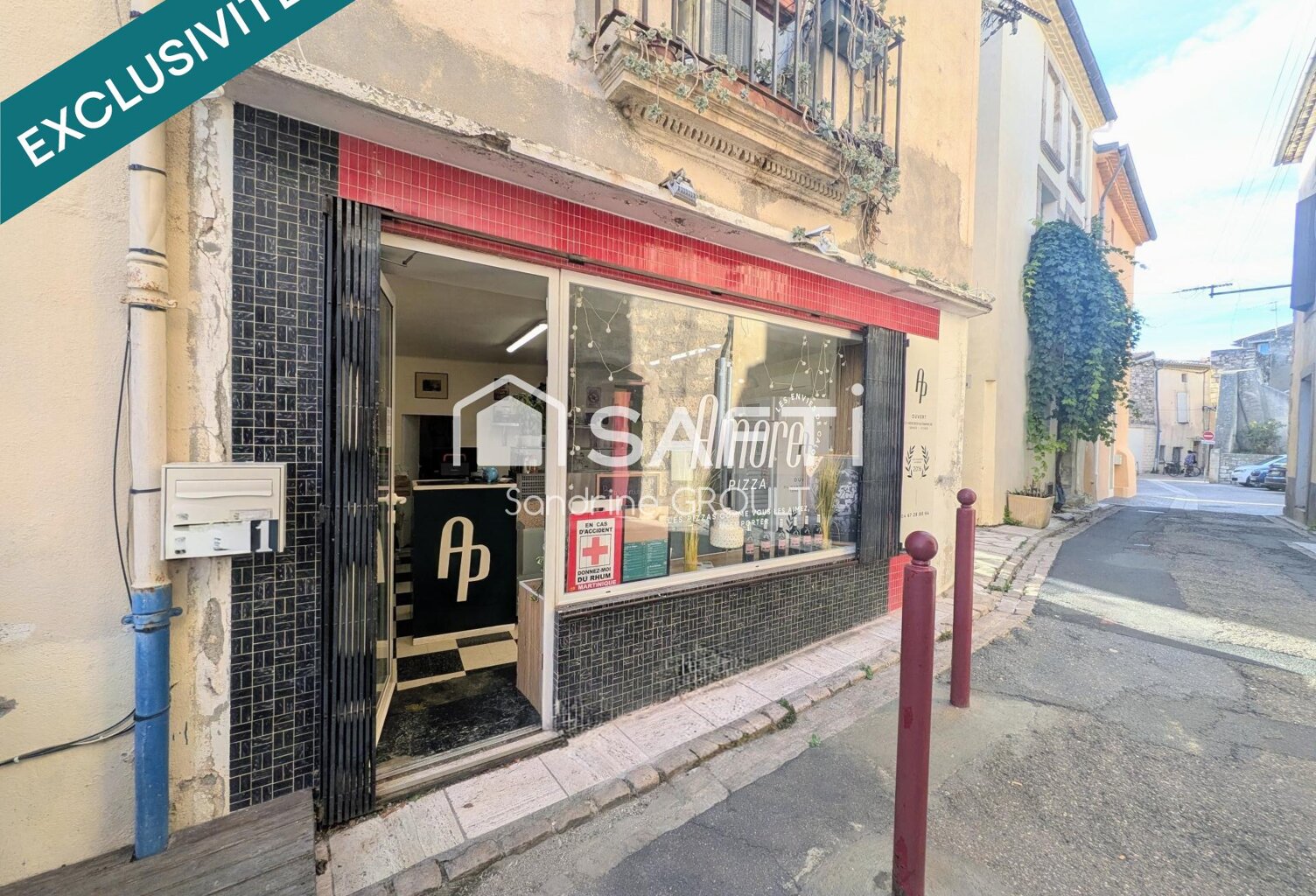 Droit au bail à céder  Local commercial climatisé, clé en main, avec terrasse - Cœur de ville — photo 1