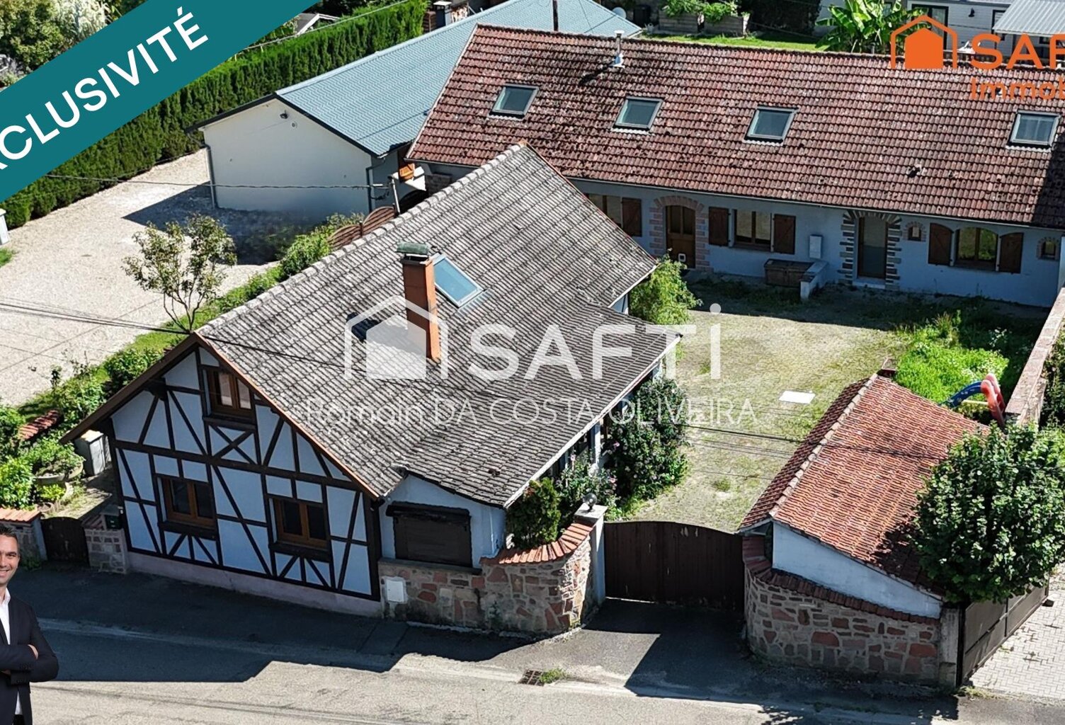 Superbe ensemble immobilier composé de trois logements indépendants sur 6,22 ares ! — photo 1