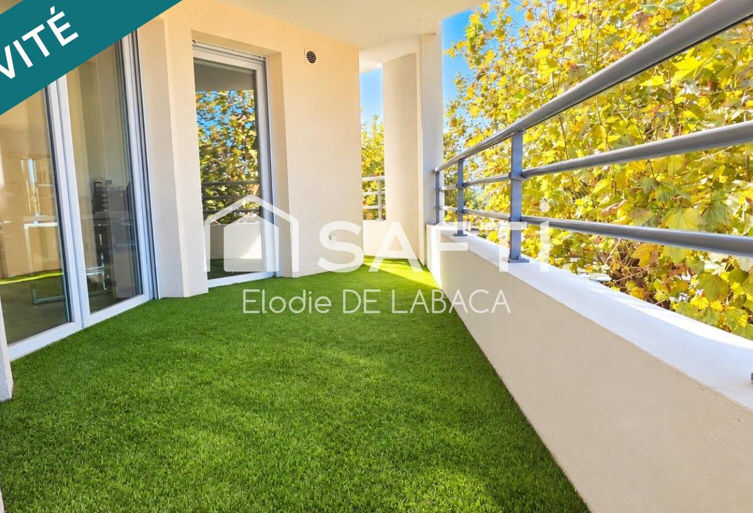 LA ROQUETTE SUR SIAGNE 3 PIECES TERRASSE ET GARAGE — photo 1