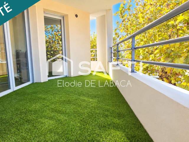 LA ROQUETTE SUR SIAGNE 3 PIECES TERRASSE ET GARAGE — photo du bien