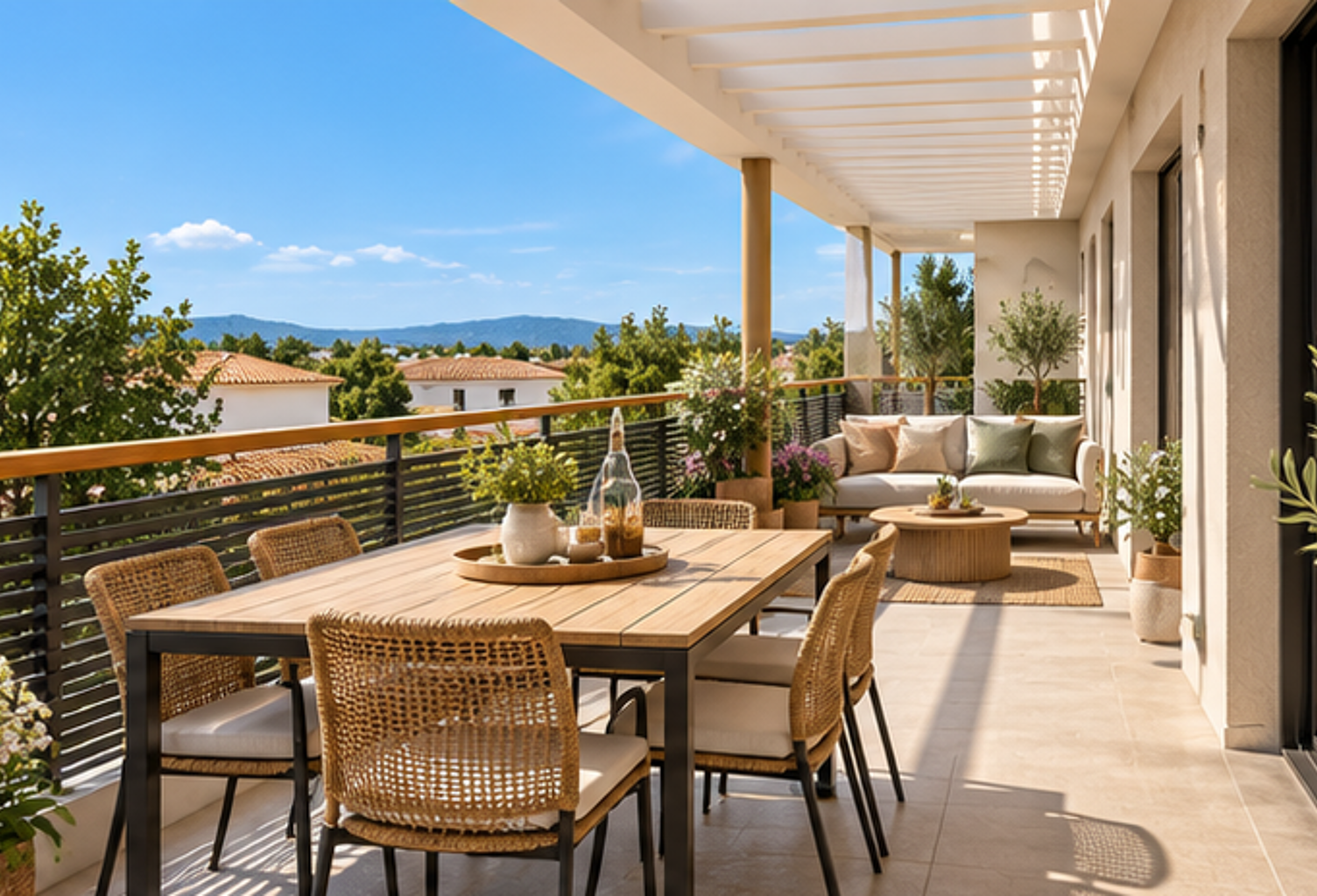 T3 avec terrasse et parking - Sénas — photo 1