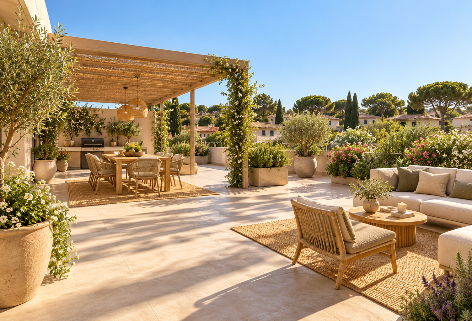 SIX-FOURS-LES-PLAGES – T4 AVEC 114 M² DE TERRASSES ET 3 PARKINGS — photo 1