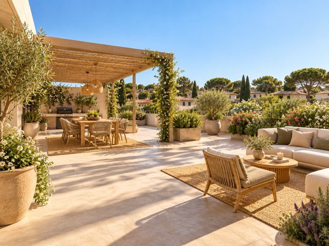 SIX-FOURS-LES-PLAGES – T4 AVEC 114 M² DE TERRASSES ET 3 PARKINGS — photo du bien