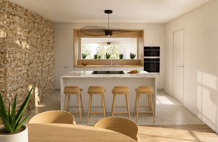 SECTEUR CAMPLANIER - MAISON NEUVE DE 180 M2 AVEC GARAGE ET PISCINE — photo 3
