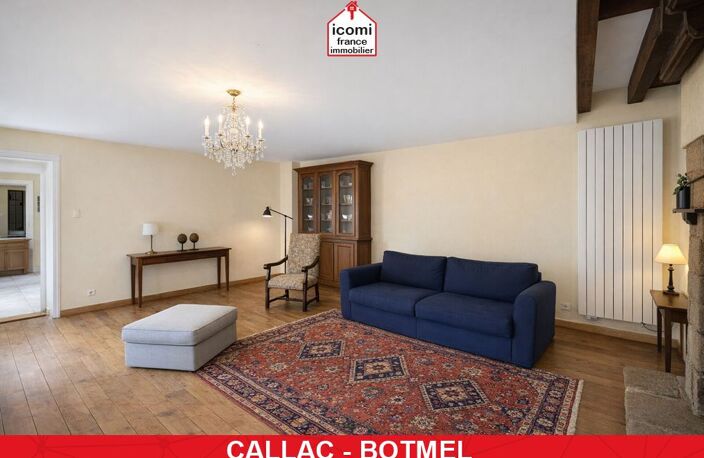 COTES-D'ARMOR - Callac (22160) - A VENDRE - PROPRIETE DE CHARME DE +250M² AVEC 6 CHAMBRES + 1 BUREAU SUR 1550 M² DE TERRAIN - DPE : D - RARE - CALME - COUP DE COEUR — photo 2
