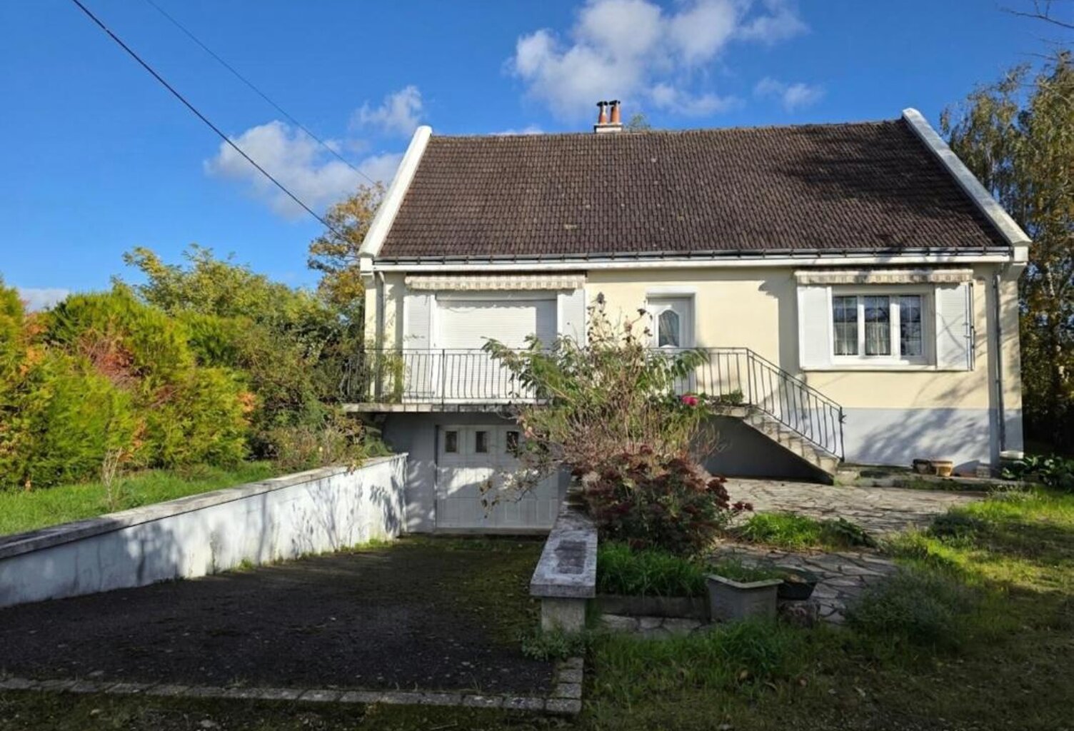Truyes, 20 min de Tours – Maison 80 m² sur sous-sol total, 2 chambres, 785 m² de terrain — photo 1
