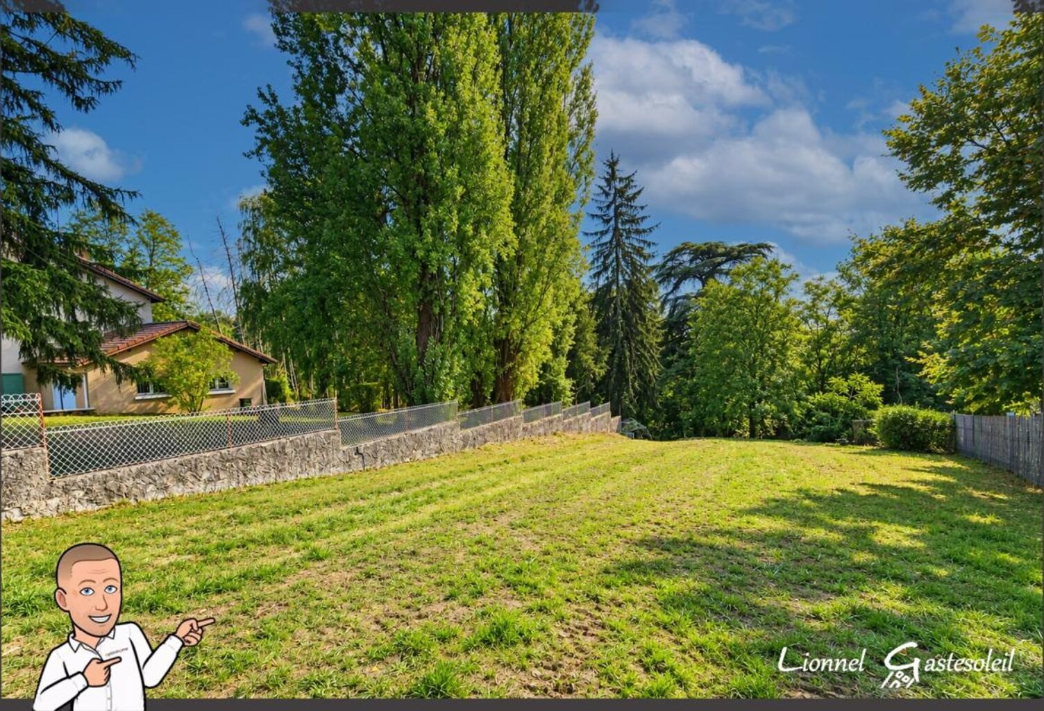 Terrain à vendre de 480 m² avec parcelle naturelle attenante de 1 604 m² à Pellegrue (33) — photo 1