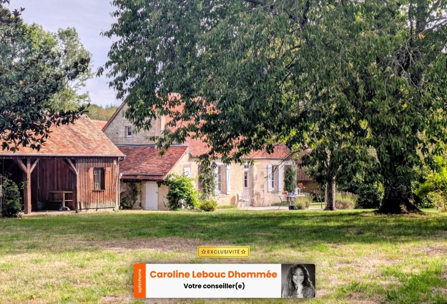 À 5 min de Bellême – Longère en pierres et jardin de 3 300 m² — photo 1
