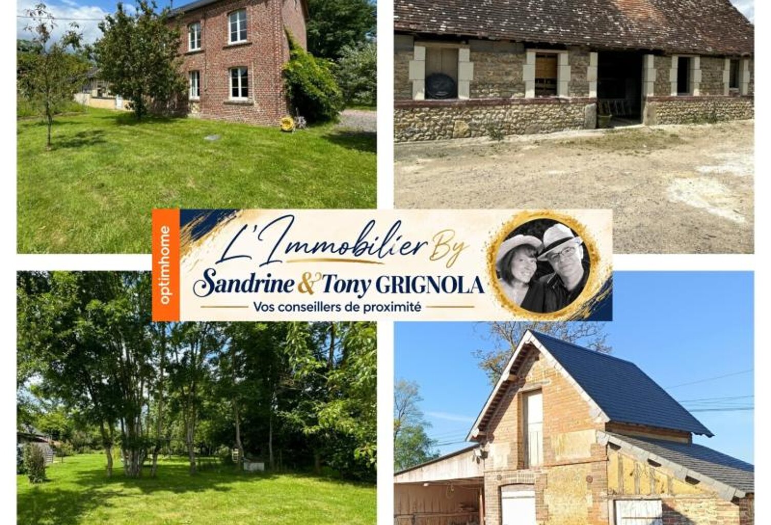 Maison à vendre 7 pièces - briques et colombages - 5 chambres - Dépendances -  LISIEUX SUD (14) — photo 1
