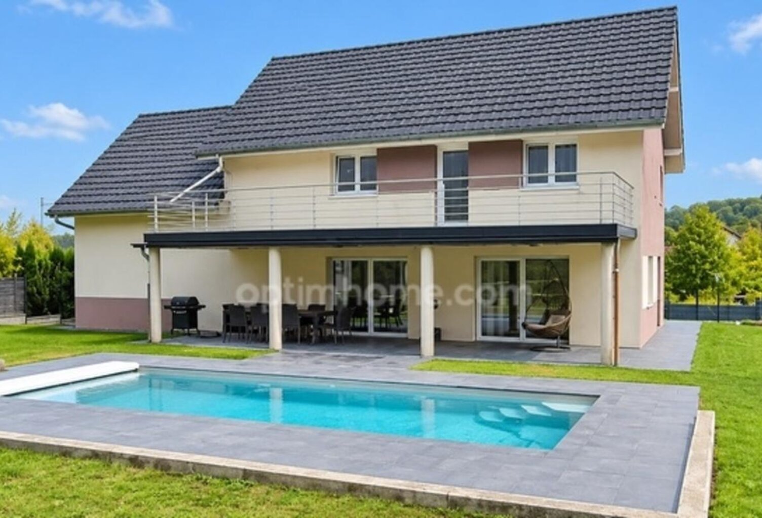 90500 BEAUCOURT – MAISON 185 M² – 5 PIECES – 4 CHAMBRES – PISCINE CHAUFFÉE – DPE A -  COMPATIBLE PROFFESION LIBERALE — photo 1