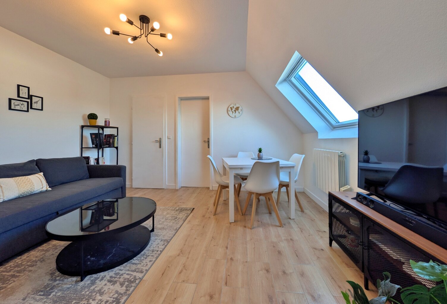 Appartement à vendre 2 pièces BLOTZHEIM (68) en attique de 39,72 m² avec terrasse couverte — photo 1