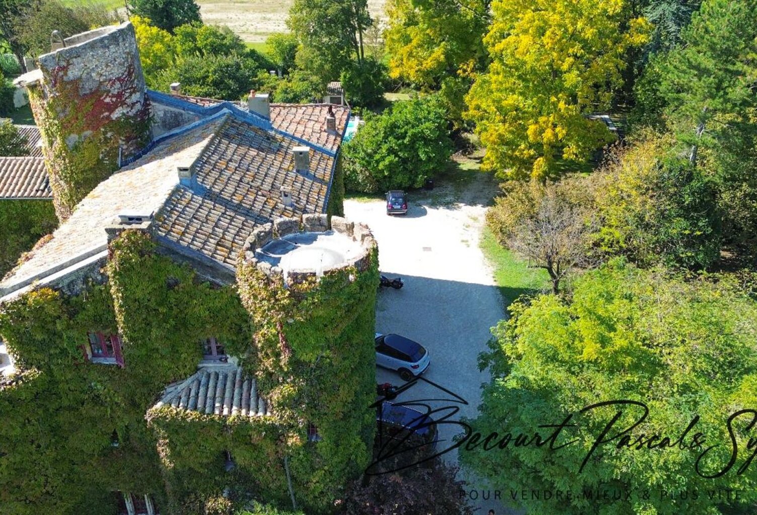 Appartement  dans un château du 16ème siècle Le Pontet 5 pièce(s) 184 m2 piscine et parc — photo 1