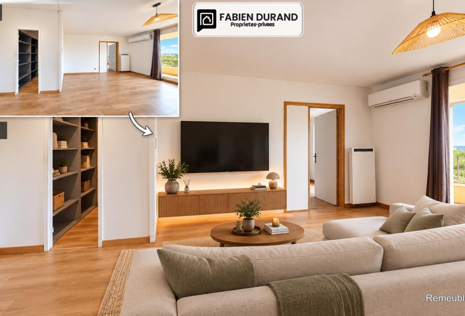Appartement T4 91,73 m2 + Garage  à Draguignan — photo 1